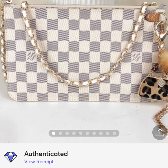 ❌SOLD!!!!!❌ FLASH SALE!!✨AUTHENTIC Louis Vuitton Neverfull Pochette Damier✨ - Picture 7 of 7